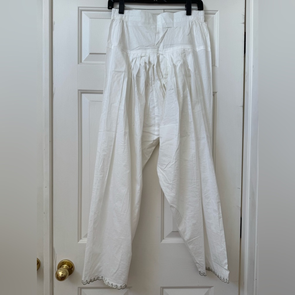 Zara Shahjahan White Shalwar Kameez - Picture 8 of 10